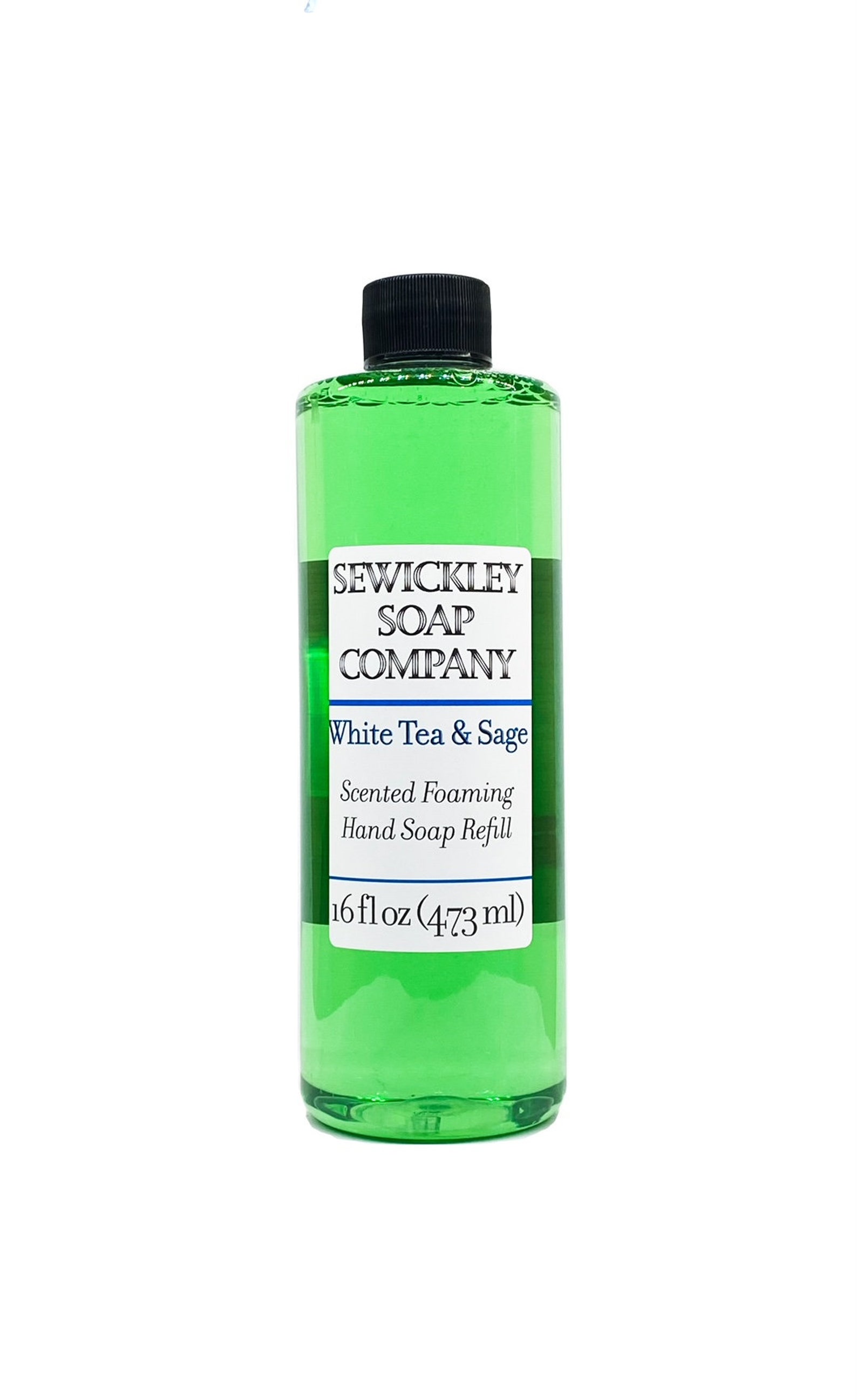 White Tea & Sage Scented Foaming Hand Soap 16oz Refill Etsy UK