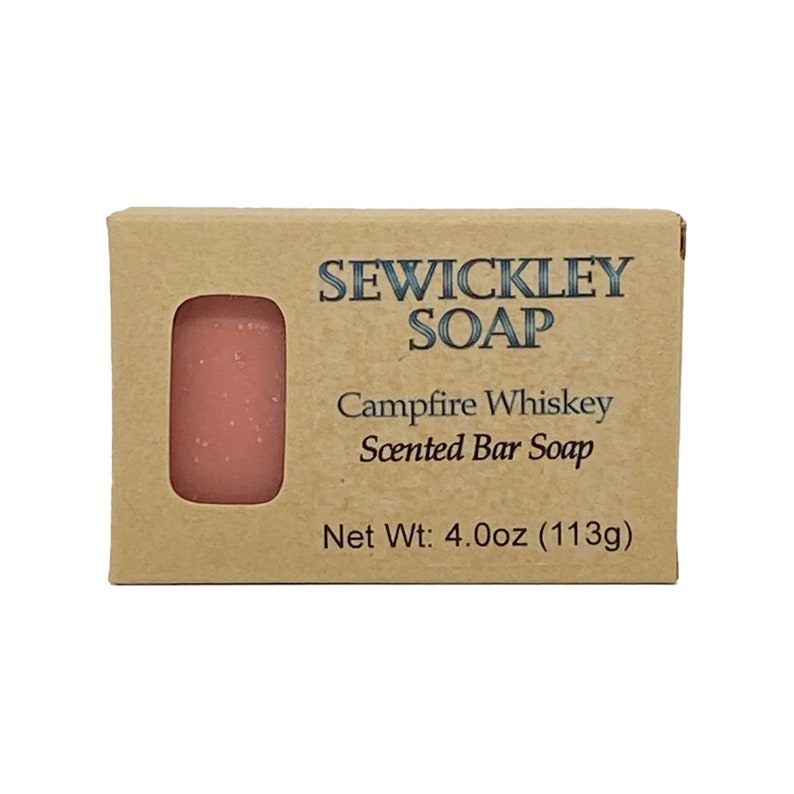 Campfire Whiskey Scented Bar Soap image 1
