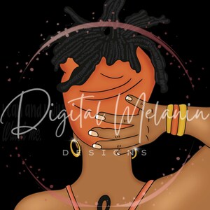 I can and I will Watch Me PNG Affirmation PNG African American Woman Digital Art