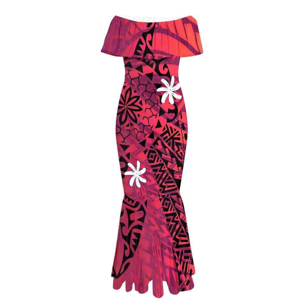 Tiare Tahiti Mermaid Dress Polynesian Dress Prom Gown - Etsy