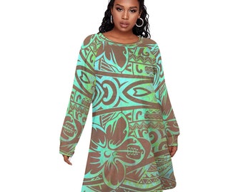 hawaiian blouses plus size