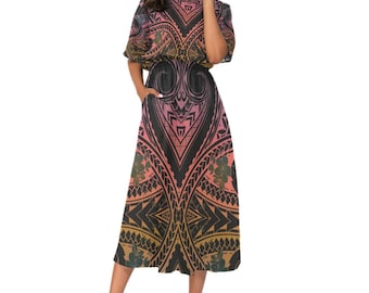 polynesian dresses