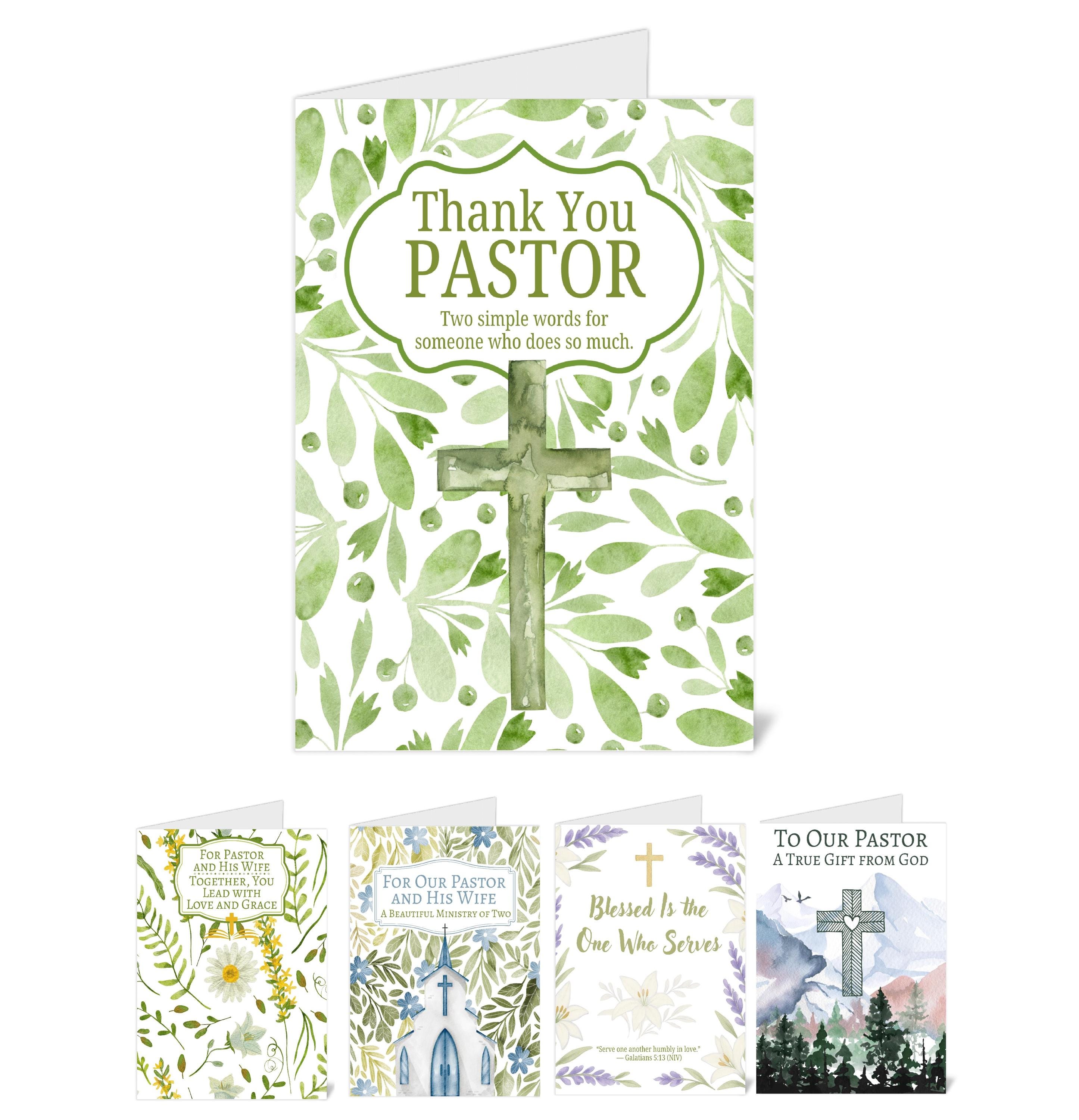 Pastor Appreciation Card | Christian Greeting Card | Thank You Pastor |  Pastor and Wife Appreciation Card | Ministry Greeting Card - Etsy, image size:2891x3000