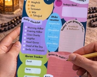 Touli © Ramadan Daily Planner Notepad