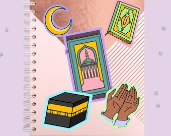 Touli Islam Glossy Jumbo Stickers (7 Pack)