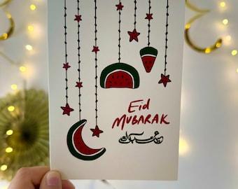 Cartoline Touli Eid per la Palestina - A6 con busta