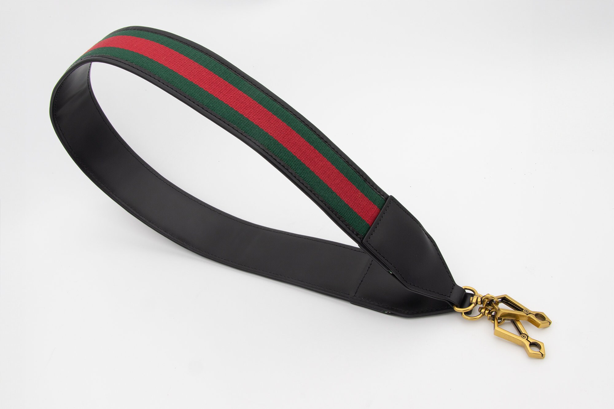 Green and Red Ribbon Weave Wide Shoulder Strap Shoulder Strap - Etsy