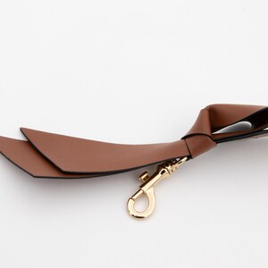 Bow-tie bag strap, short women's handbag shoulder strap, handbag strap image 5