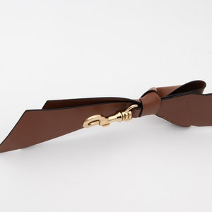 Bow-tie bag strap, short women's handbag shoulder strap, handbag strap image 8