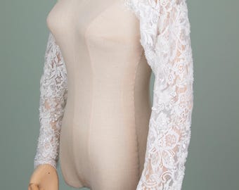 Detachable Lace Bridal Sleeves: Custom Wedding Arm Accessories
