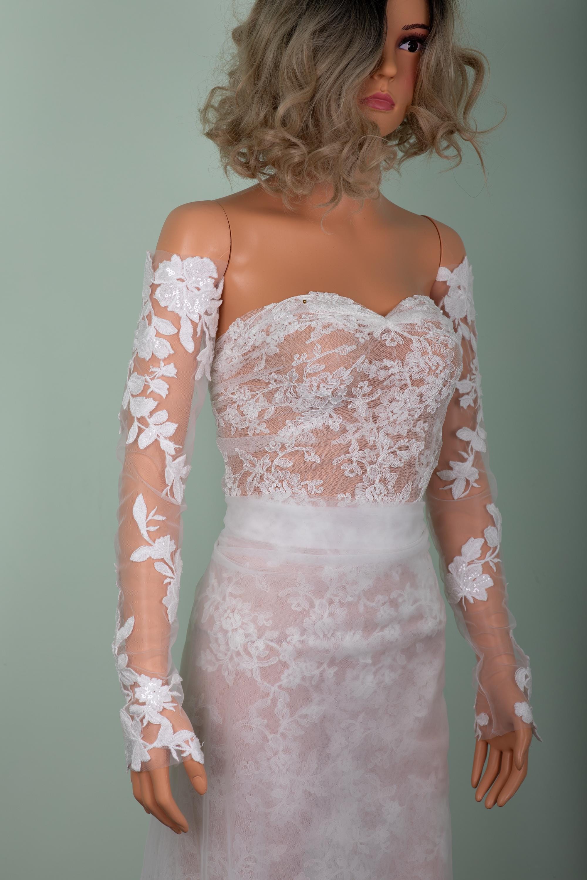 Lace Bridal Sleeves