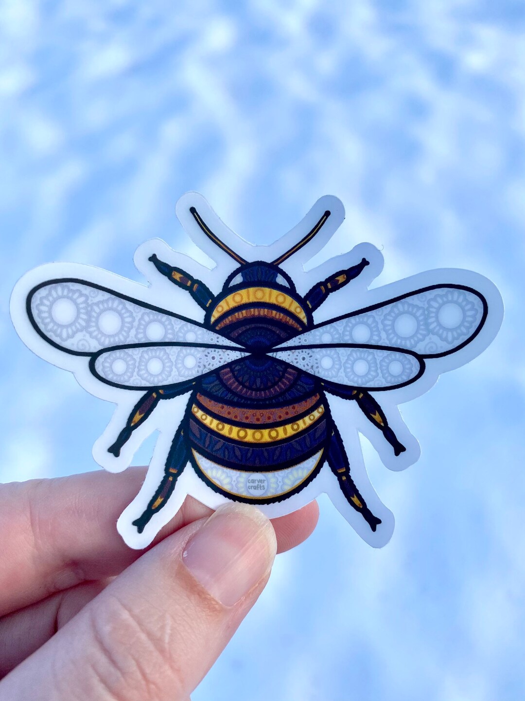 Bumblebee Sticker - Etsy