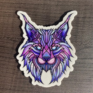 Winter Lynx Sticker