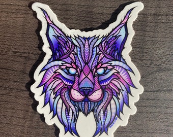 Winter Lynx Sticker