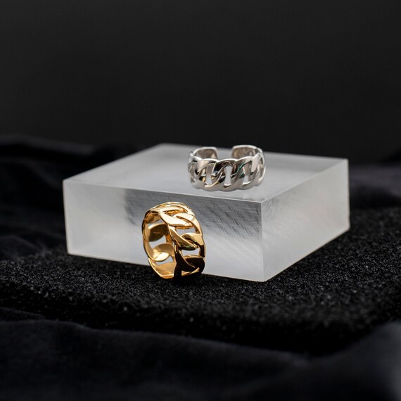 Anelli Uomo Argento Stroili Anello Da Uomo Con Sigillo In Argento Sterling 925 Massiccio Anelli In Argento Uomo - Foto 8