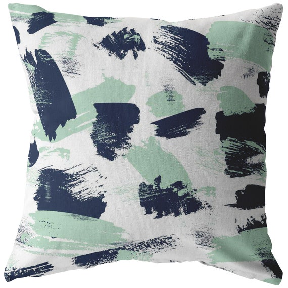 mint cushion cover