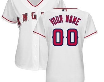 angels baseball women's jersey
