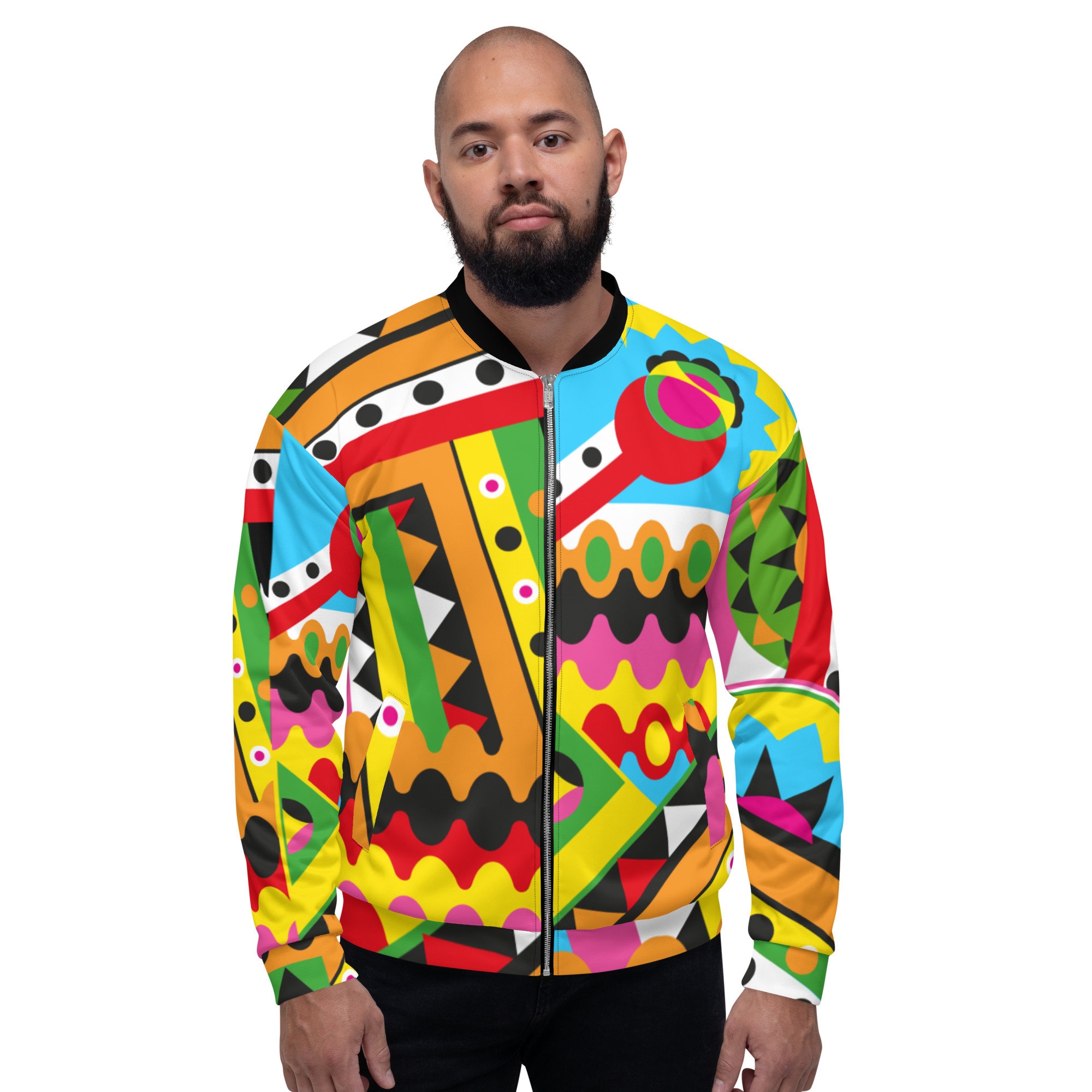 Old School Hip Hop Bomber Jacket / Jazzy Jacket / Fresh Prince - Etsy