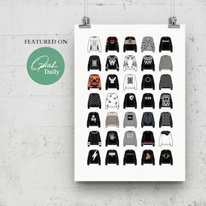 Schitt's Creek David Rose Fashion - Custom Designed Poster