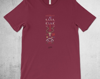 Arecibo Laboratory Radio Telescope Transmission - Full Color DTG Premium Cotton Tee