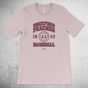 Rockford Peaches - Girls Professional Baseball League - Premium Cotton Tee