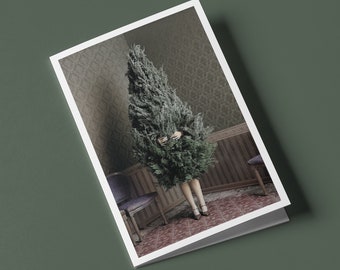 Lessons from a Christmas Tree... - Humorous Christmas Greeting Card