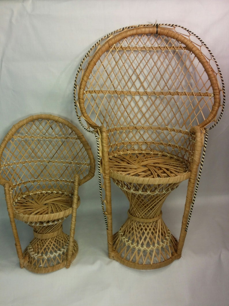 doll peacock chair