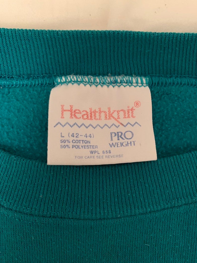 Vintage Paris University Crewneck Retro 90s