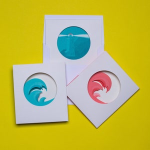 Set di 6 biglietti d'auguri nautici