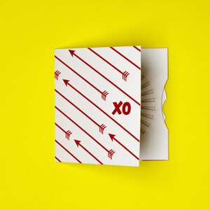 Carte de voeux pop-up XO image 3