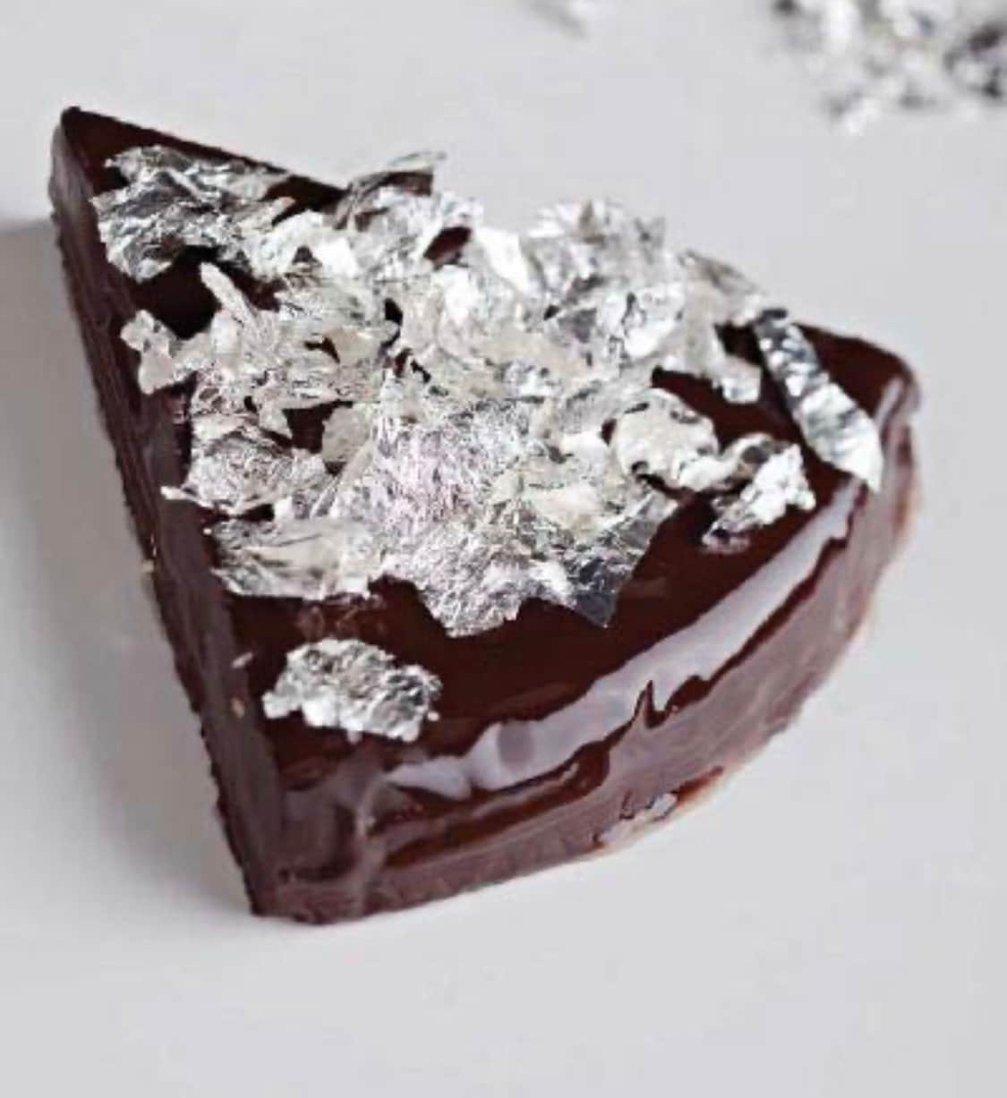 SILVER LEAF TRANSFER 100% edible cake icing sugarcraft from only £1.66