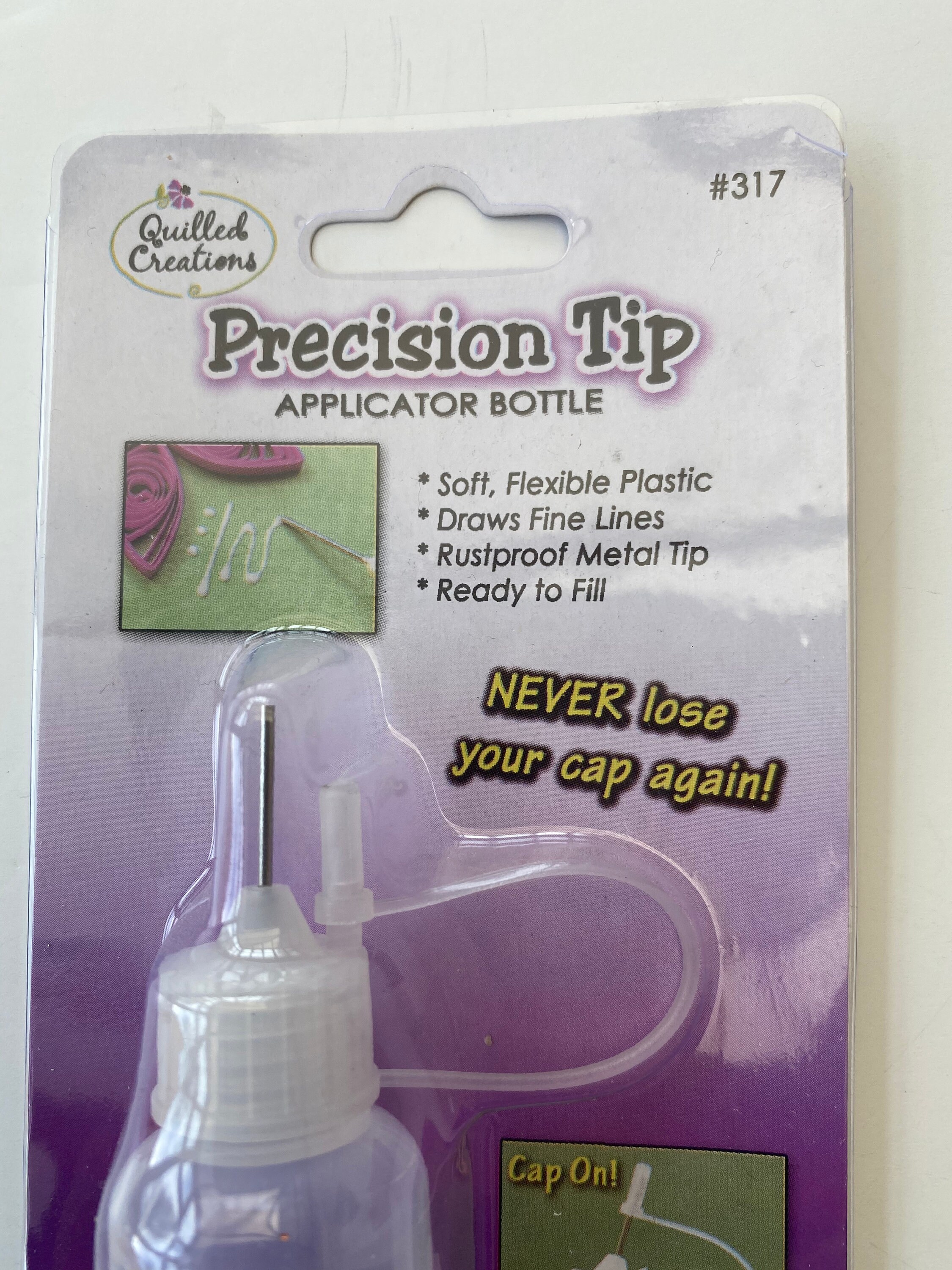 Gemtac Glue for Crystal Applying Needle Precision Tip Bottle for, Gem