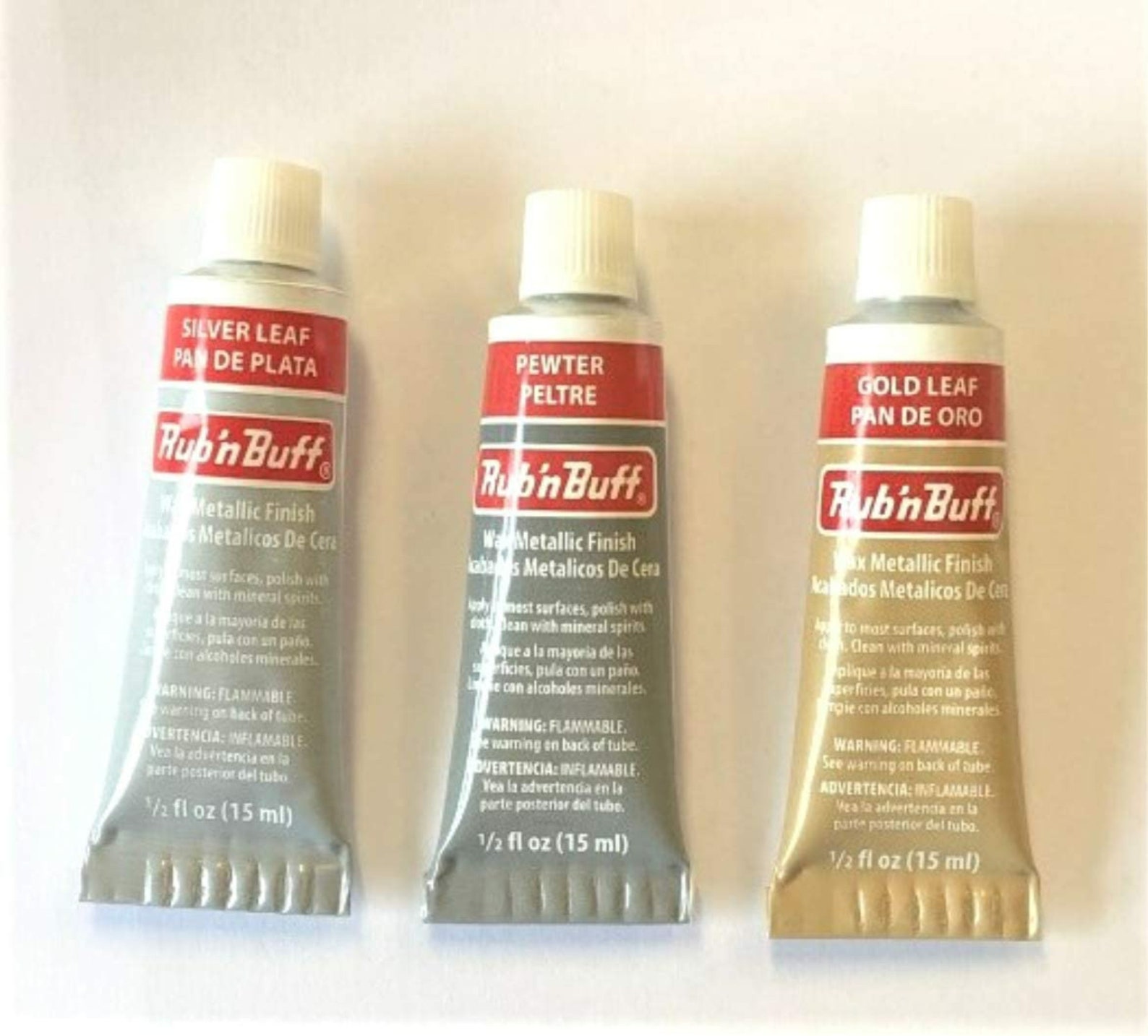 Rub n Buff ® Original Metallic Gilding Permanent Wax Leather | Etsy