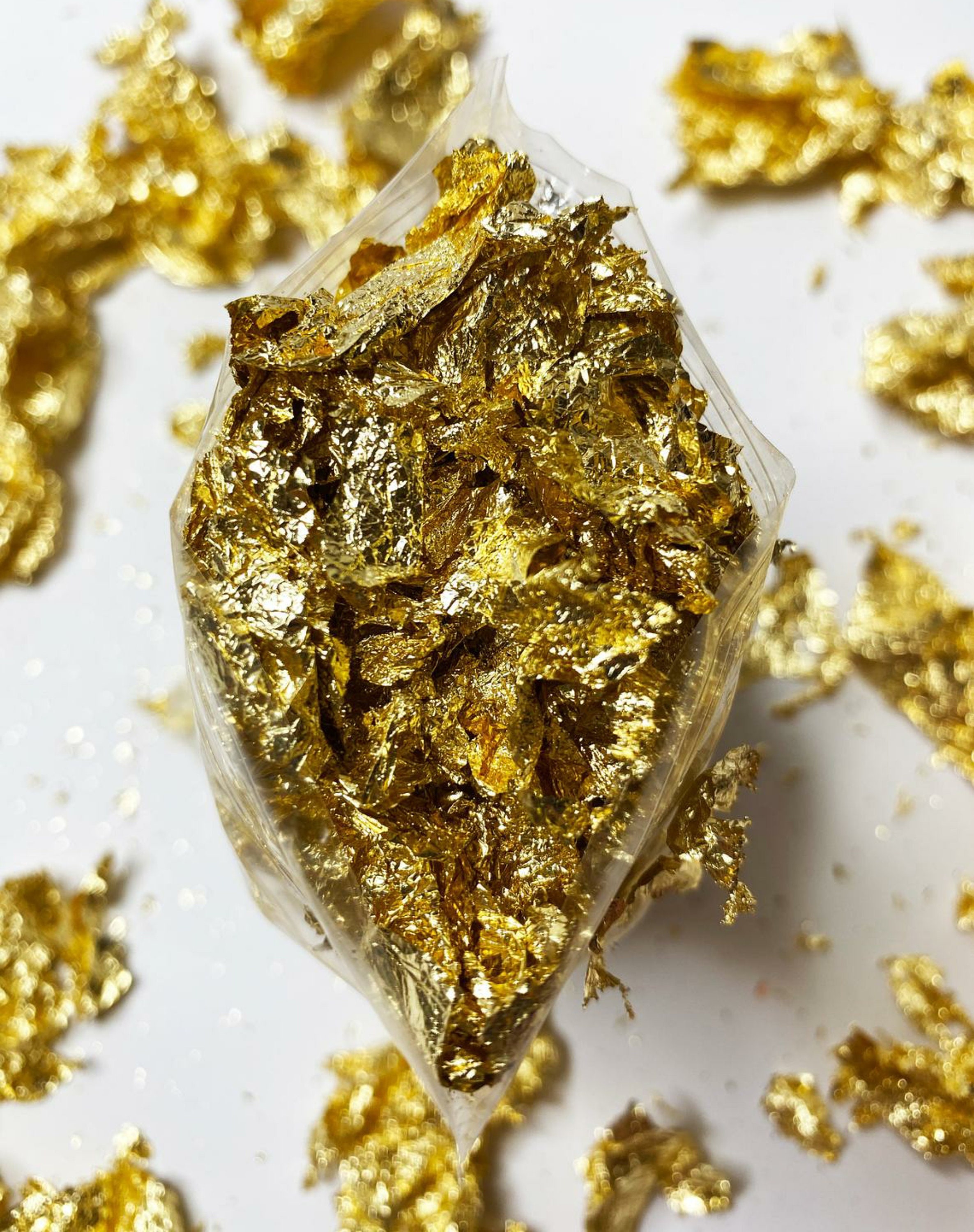  15 Grams Gold Foil Flakes for Resin Jewelry Making