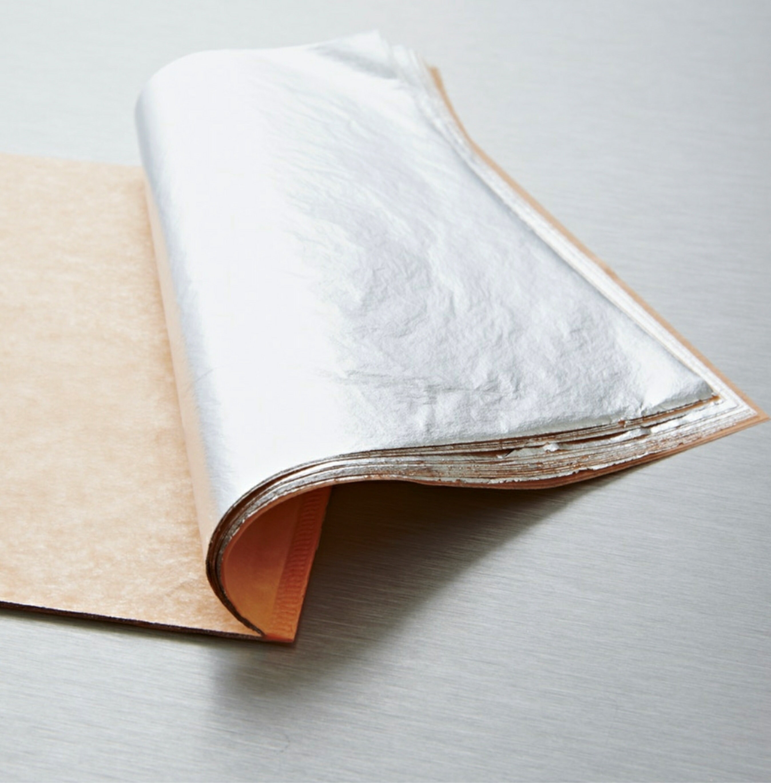 Imitación Hoja de plata 25 hojas 14x14cm Etsy