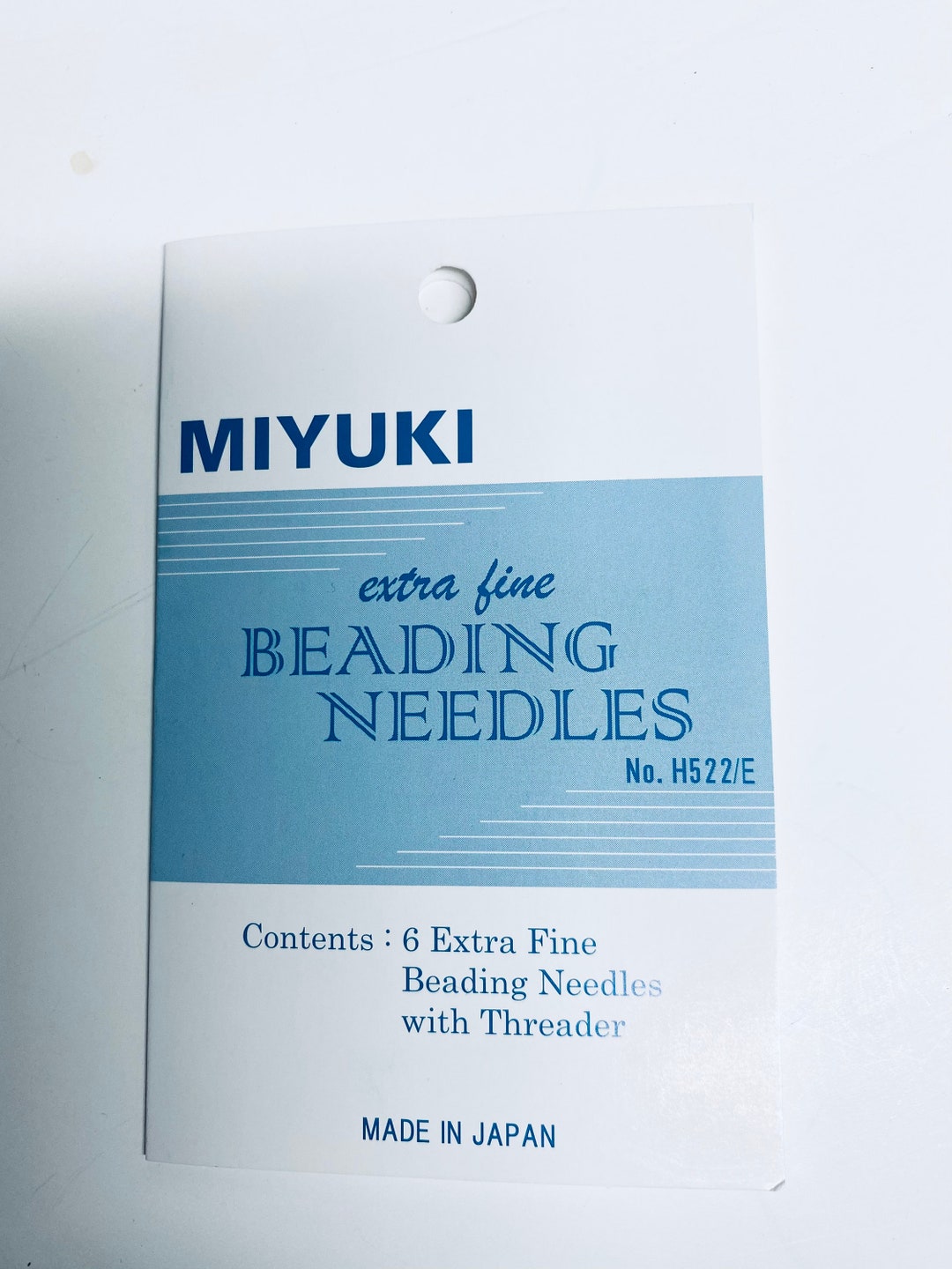 Miyuki Extra Fine Beading Needles With Threader Beads Pearls Sequins