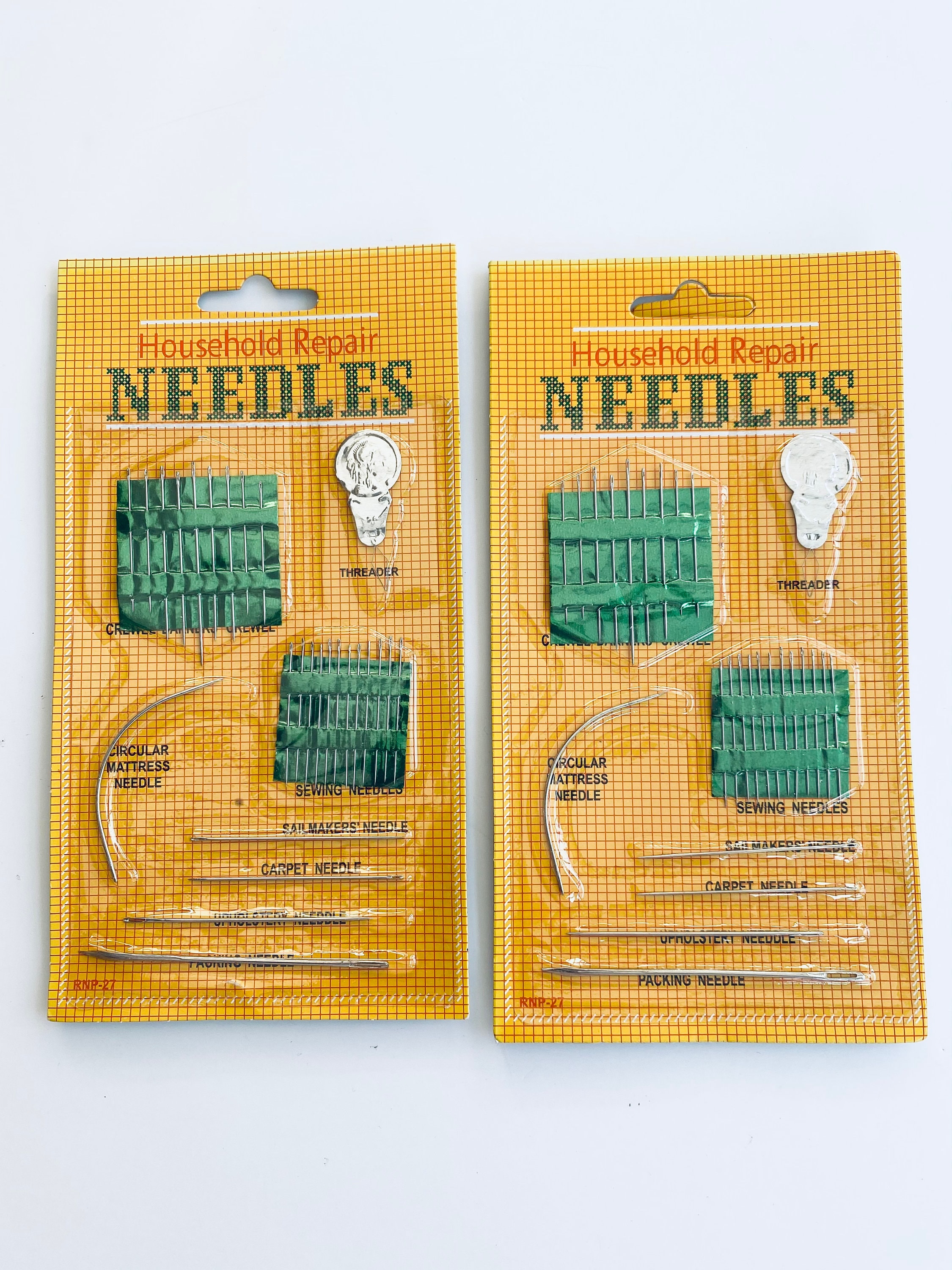 Household repair needles kit 2 sets Etsy
