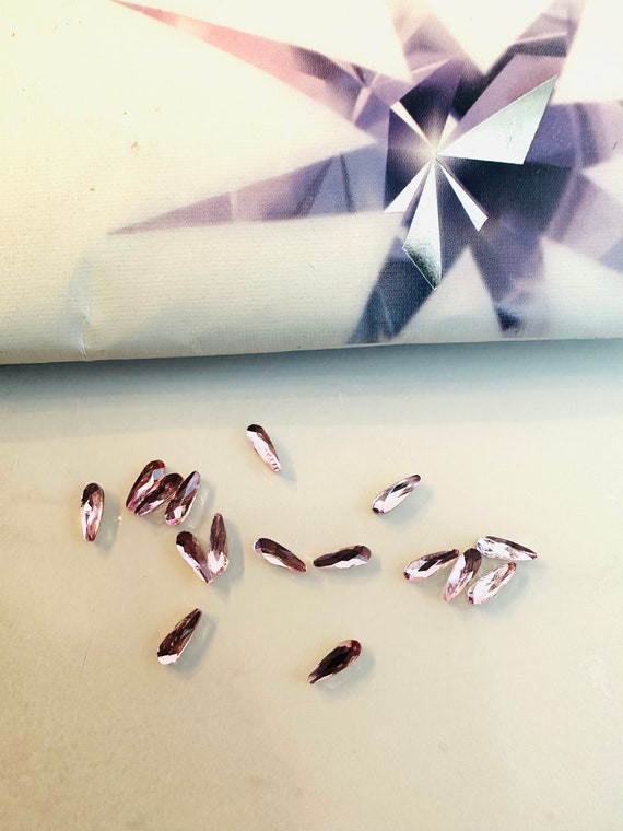 50pcs Tooth Gems Swarovski® Crystals Lead free Non Hotfix Designs Foiled  Ss9 Rhinestones Flatbacks -  Norway