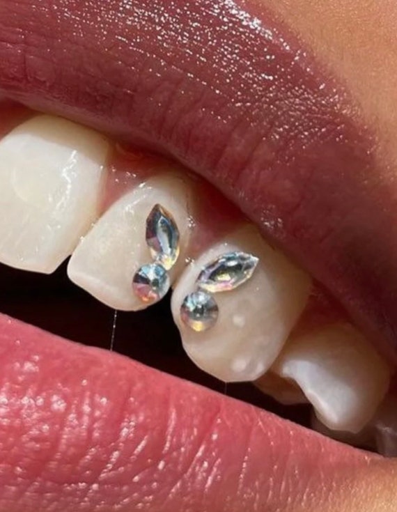 10pcs Tooth Gems Preciosa® Crystal Heart Lead Free Non Hotfix