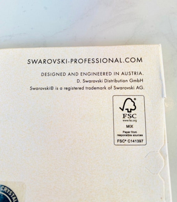100pcs Swarovski® Crystal Non Hotfix Lead Free Mix Designs Foiled