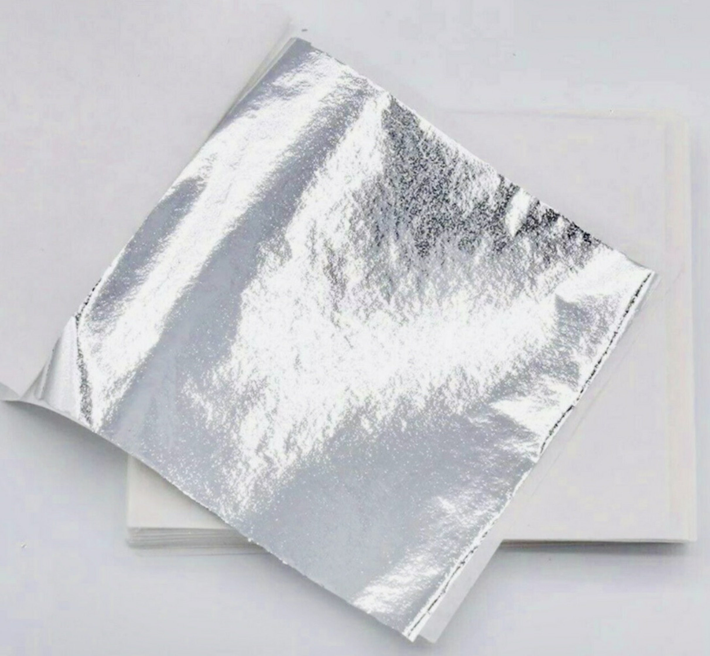 20pcs Silver Leaf 88.5cm sheets Genuine Gilding Arts & Crafts Etsy