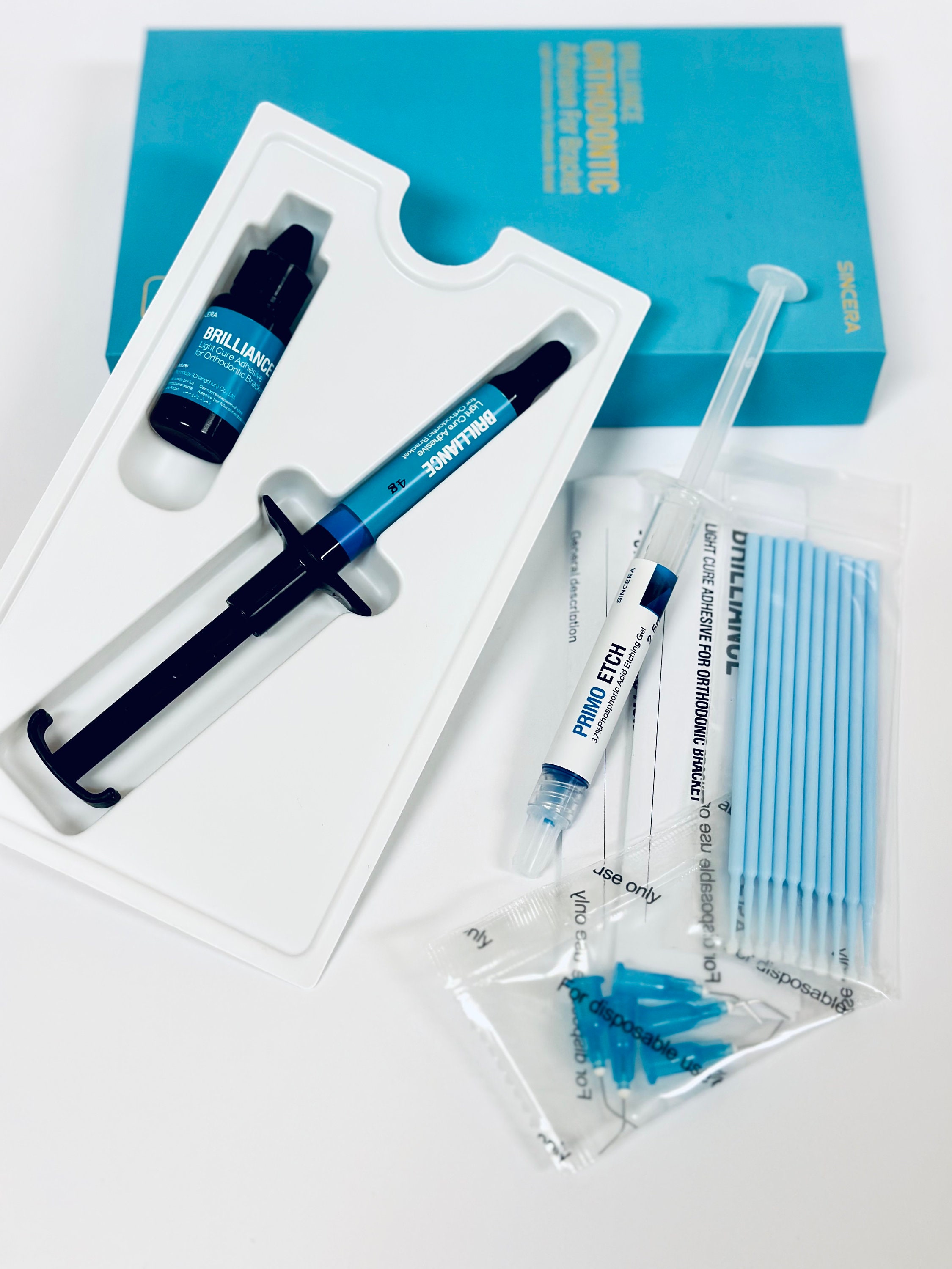 Professional Tooth Gem Adhesive Glue Kit With UV Light PRIMO Edition -   UK