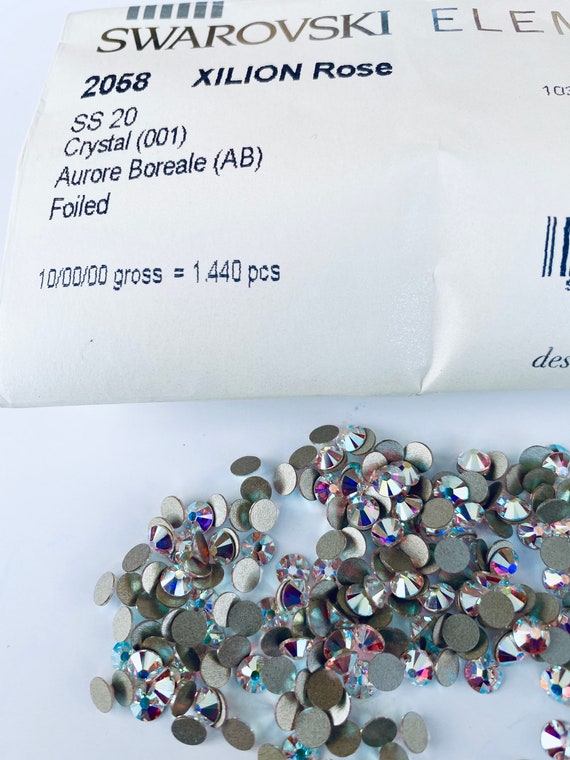  LPBeads 6000 Pieces Clear AB Non Hotfix Rhinestones