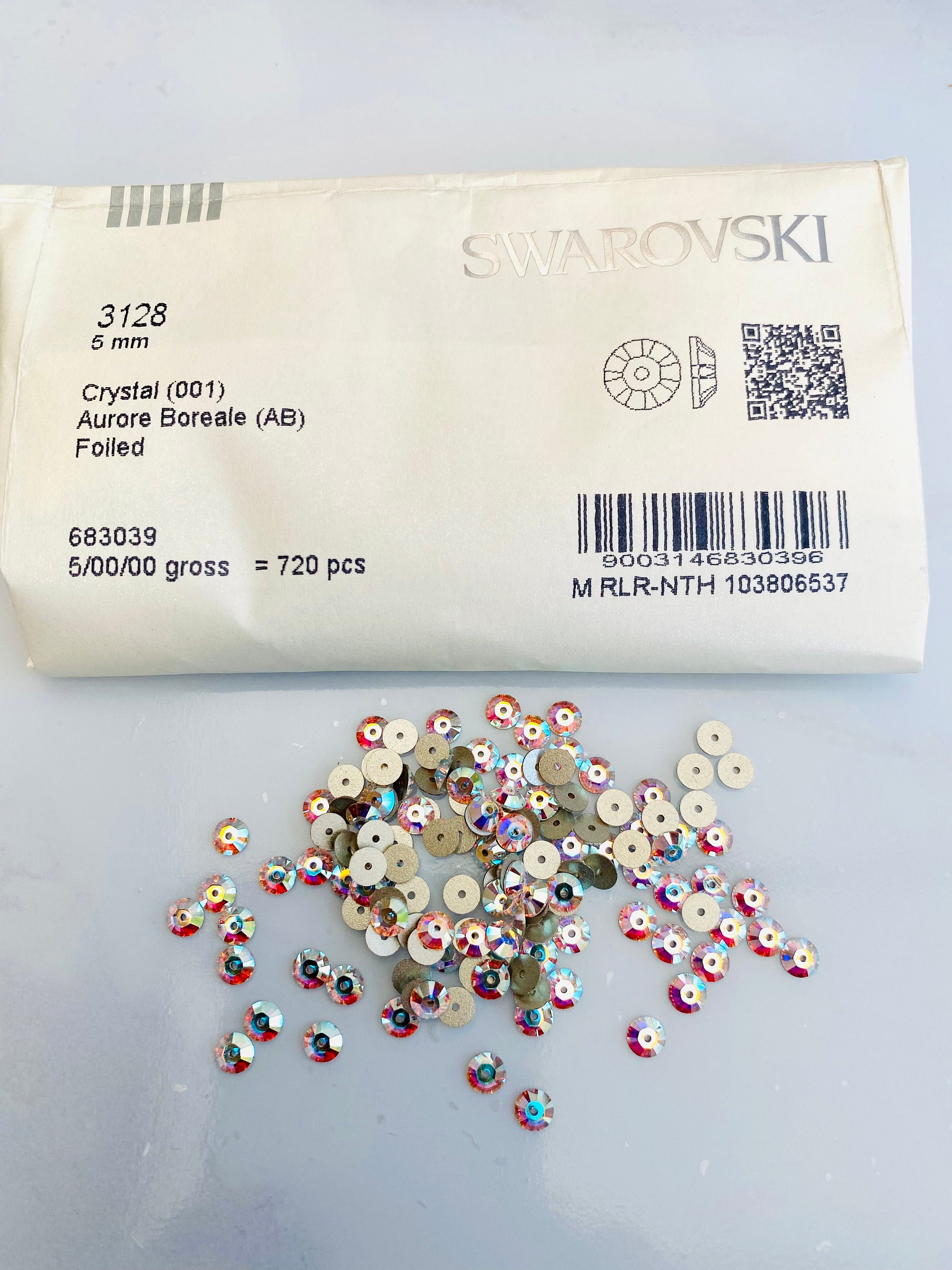 Swarovski Beads 5mm Swarovski Crystal Bicone Beads - SC5B - Qty - 48