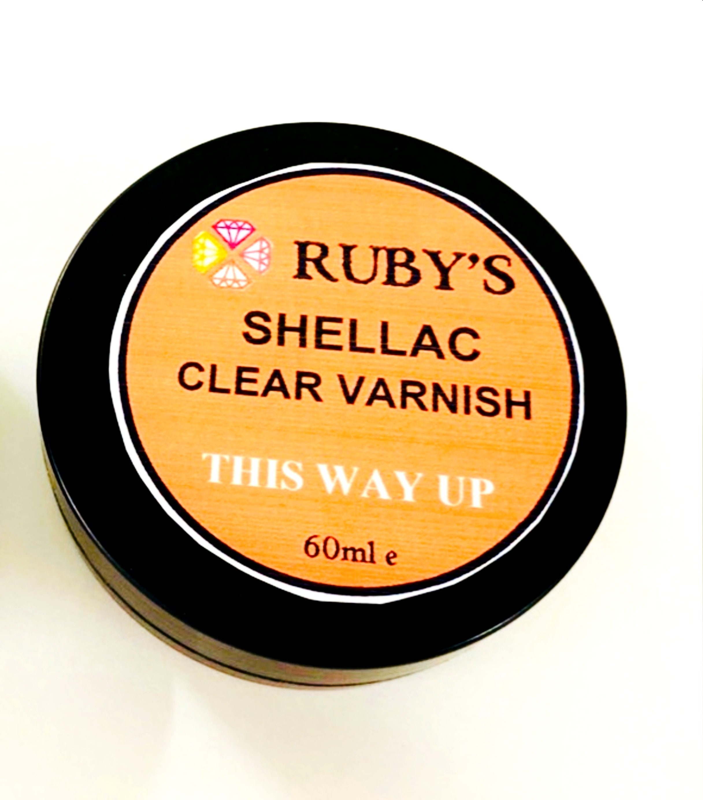 Shellac Clear Varnish 1pc 60ml Tub Etsy