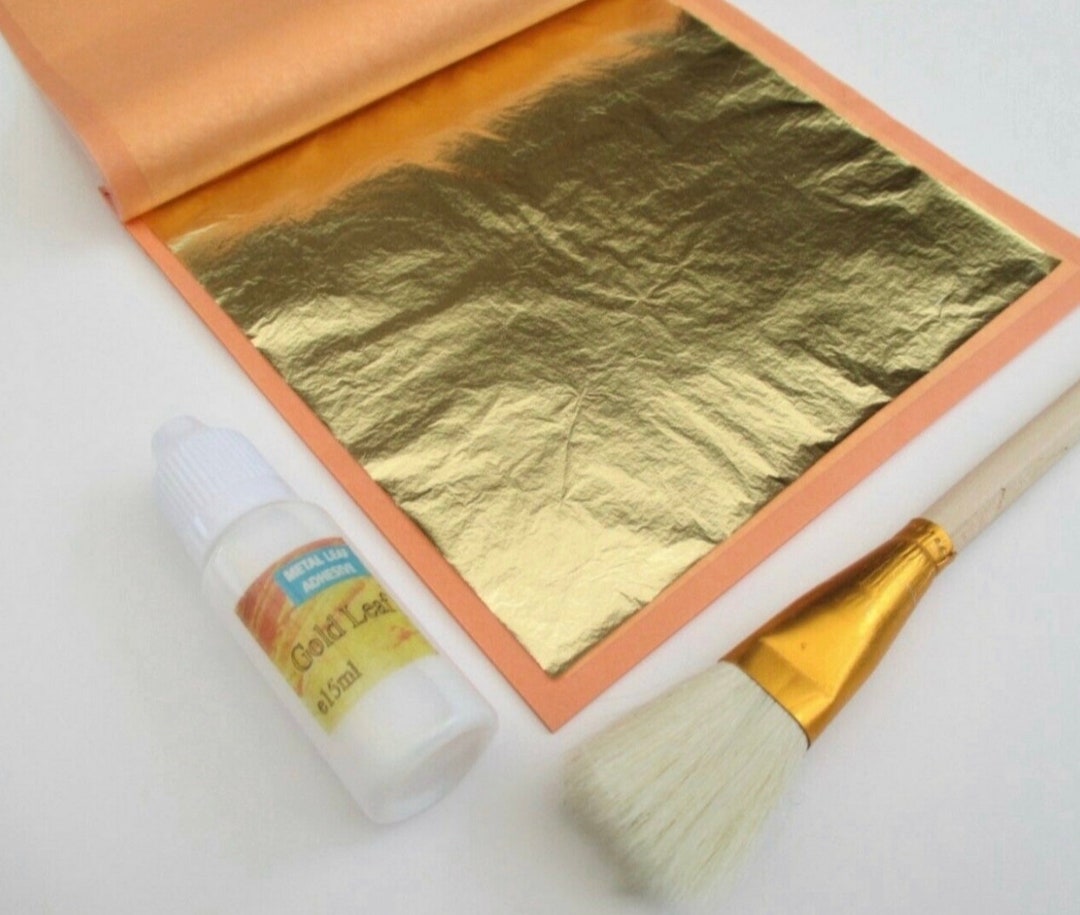 2pcs 15ml Gold Leaf Adhesive/Glue Bottle Gilding Ideal for GOLD LEAF  PROJECTS