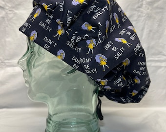 Bouffant Scrub Cap - Don’t Be Salty