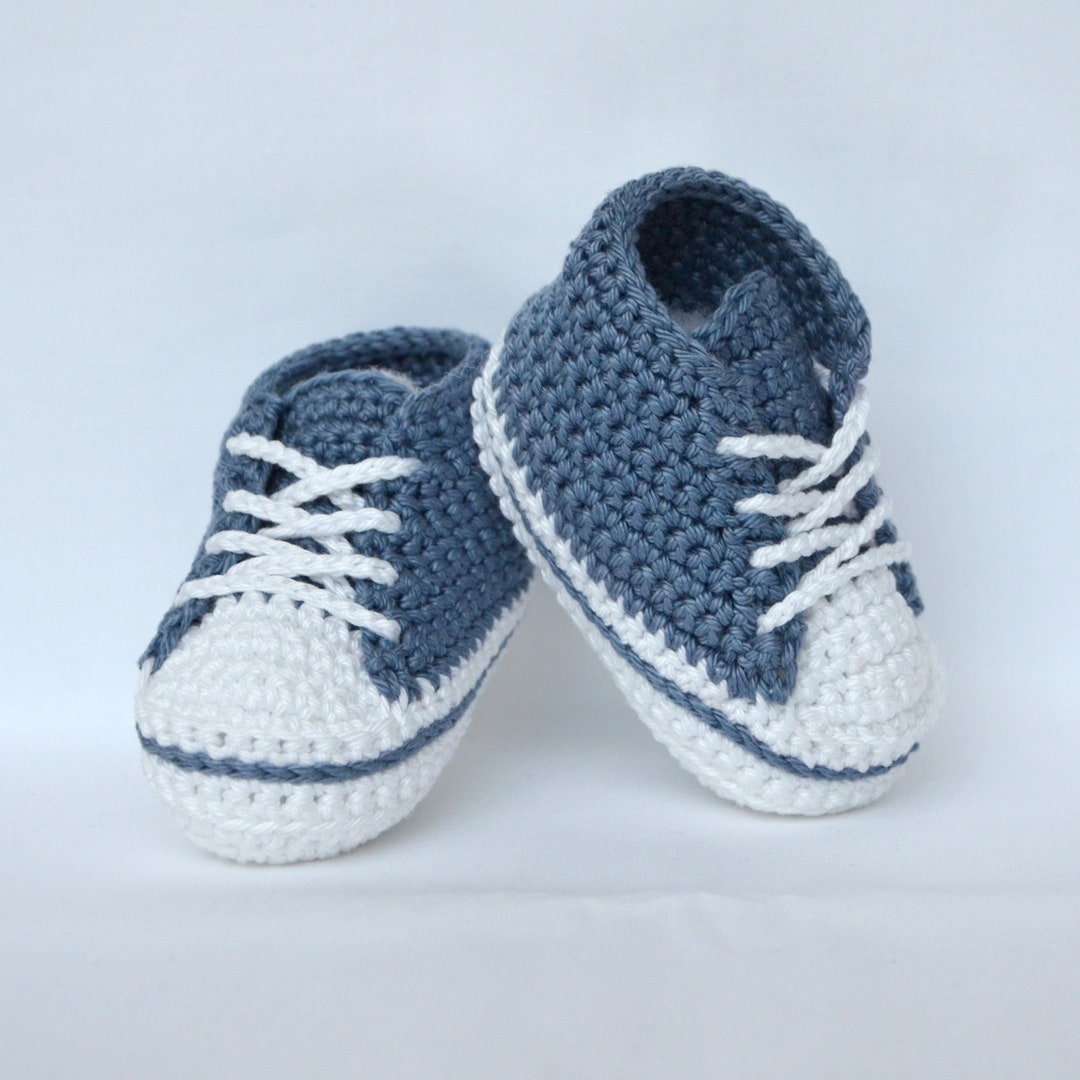 Geschenk zur Geburt, BabyChucks 100 Farben, Babyschuhe gehäkelt