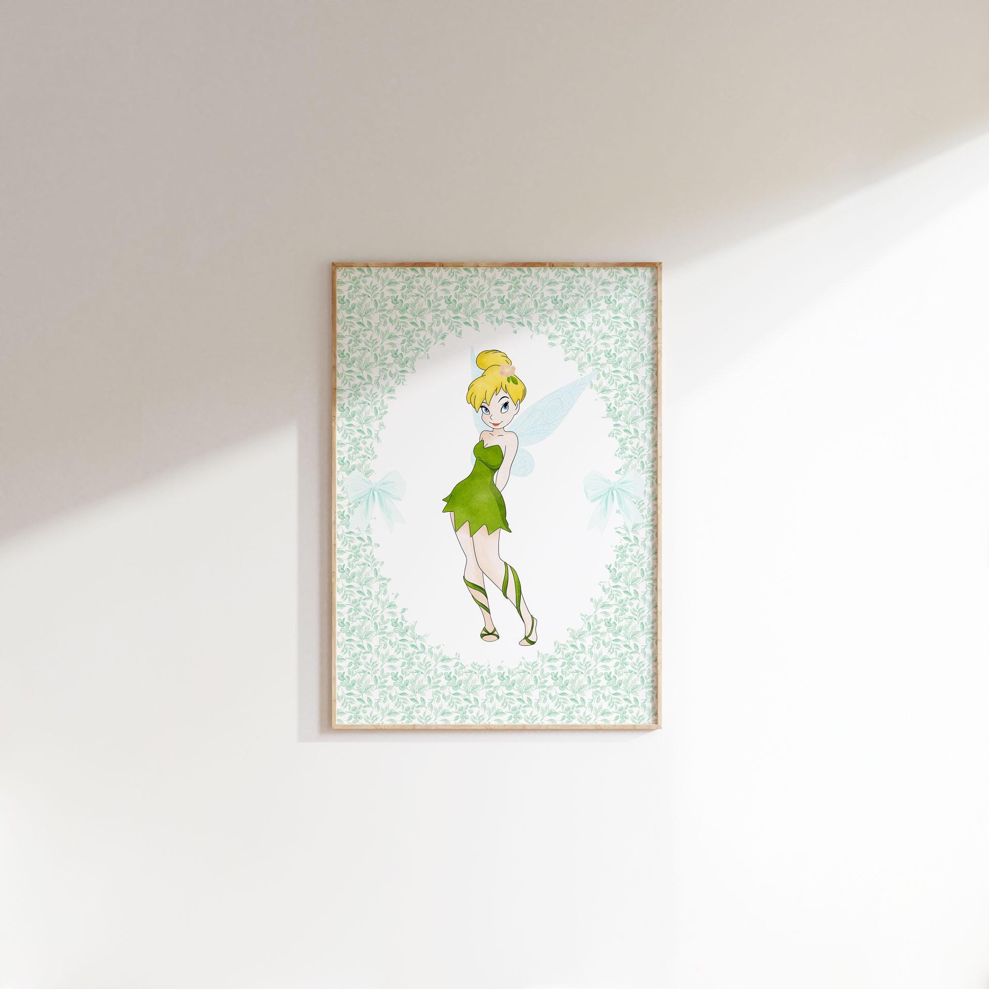 ティンカーベル デジタルウォールプリント | ティンカーベル アート