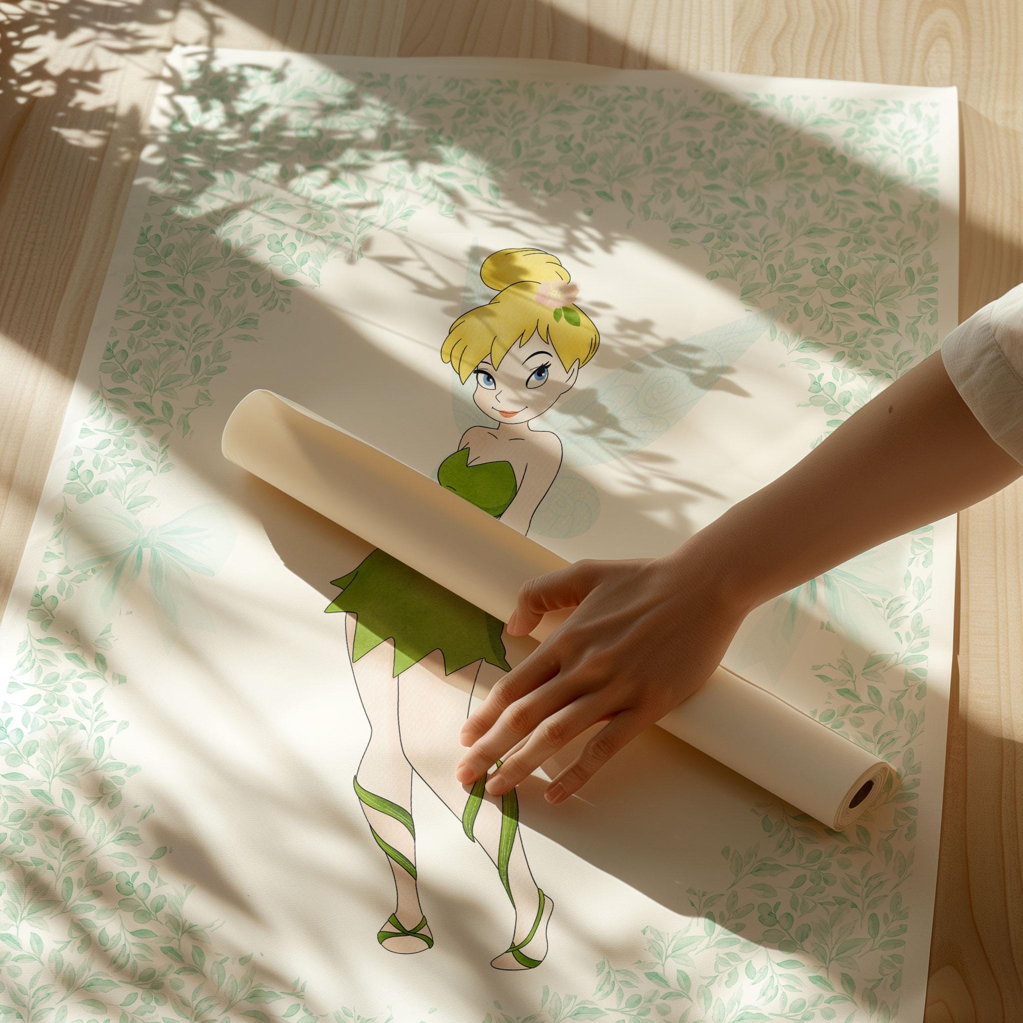 ティンカーベル デジタルウォールプリント | ティンカーベル アート